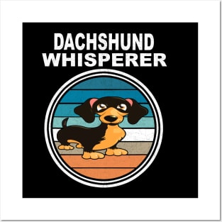 Dachshund Whisperer Vintage Posters and Art